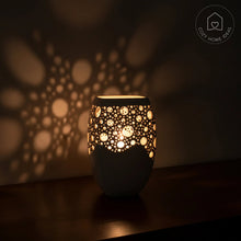 Load image into Gallery viewer, Ceramic Lace Candle Holder & Vase -Candle holders - CozyHomeIdeas