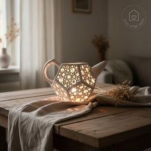 Load image into Gallery viewer, Dodecahedron Teapot Candle Holder - Candle holders - CozyHomeIdeas