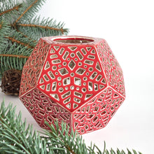 Load image into Gallery viewer, Handmade candle holder is the best wedding gift. Candle holder is made out of ceramic and hand-carved to perfection. Ceramic candle holder will bring coziness to any room in the house. Ceramic candle holder is essential for decorating any household.