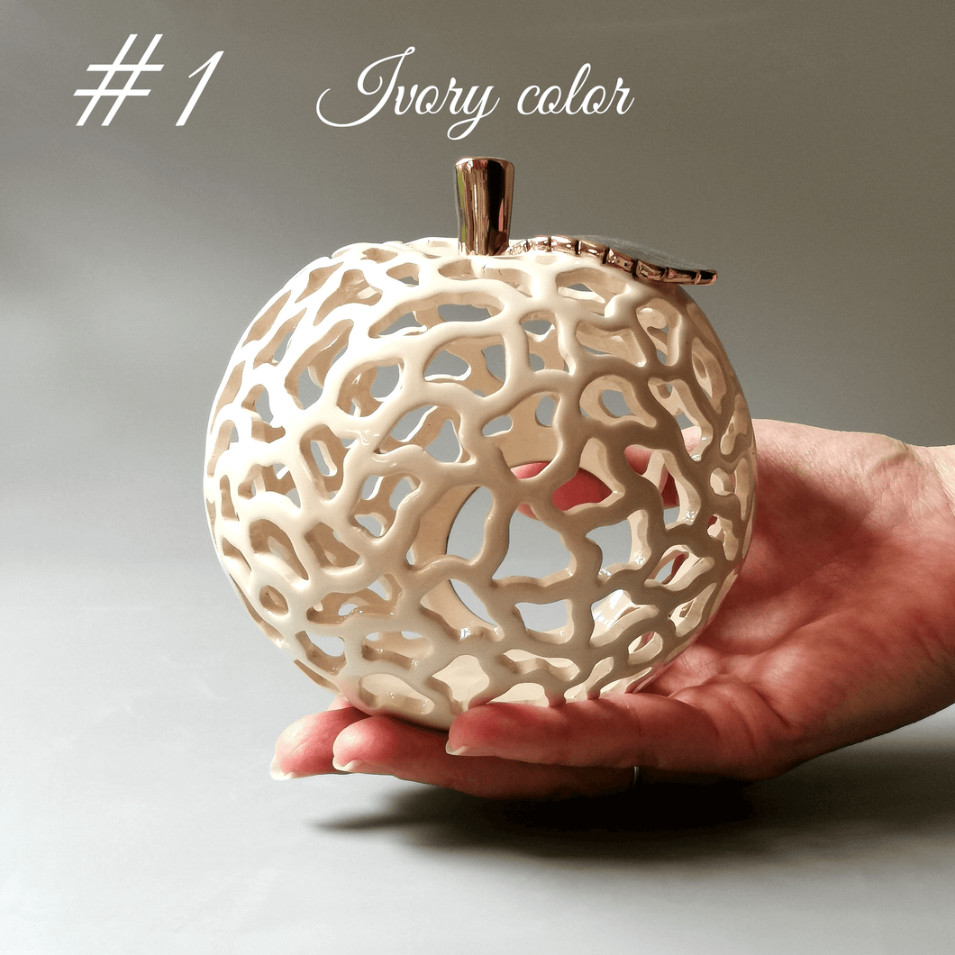 Handmade candle holder is the best wedding gift. Candle holder is made out of ceramic and hand-carved to perfection. Ceramic candle holder will bring coziness to any room in the house. Ceramic candle holder is essential for decorating any household.
