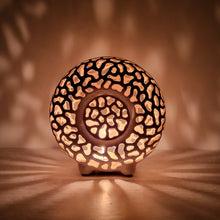 Load image into Gallery viewer, Ceramic candle holder unique home decor. Tea light holder perfect as a birthday gift for wife or husband.