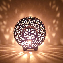 Load image into Gallery viewer, Ceramic candle holder unique home decor. Tea light holder perfect as a birthday gift for wife or husband.