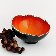 Load image into Gallery viewer, Order this ceramic bowl for your own home or buy them as a gift! Bright color on this ceramic bowl bring a warm vibe to your kitchen, dining room, or terrace. This ceramic bowl makes a wonderful gift idea for a wedding, engagement, or housewarming!