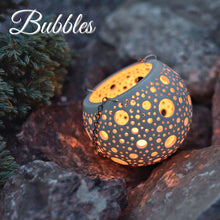 Load image into Gallery viewer, Handmade candle holder is the best wedding gift. Candle holder is made out of ceramic and hand-carved to perfection. Ceramic candle holder will bring coziness to any room in the house. Ceramic candle holder is essential for decorating any household.