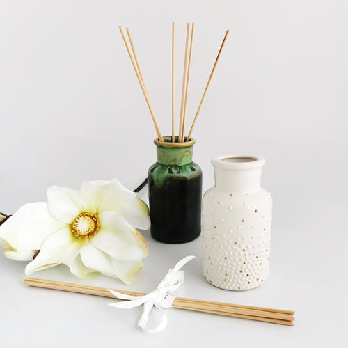 Create a spa-like atmosphere at home with ceramic reed diffusers. These gorgeous ceramic reed diffuser are made by hand and come with six diffuser reeds. Ceramic reed diffuser will be a wonderfully unique Christmas gift for your mother-in-law or mom!