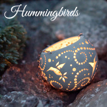 Load image into Gallery viewer, Handmade candle holder is the best wedding gift. Candle holder is made out of ceramic and hand-carved to perfection. Ceramic candle holder will bring coziness to any room in the house. Ceramic candle holder is essential for decorating any household.