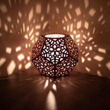 Load image into Gallery viewer, Candle Holder "Red Dodecahedron"