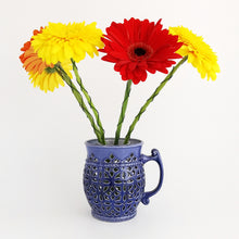 Load image into Gallery viewer, Handmade candle holder is the best wedding gift. Candle holder is made out of ceramic and hand-carved to perfection. Ceramic candle holder will bring coziness to any room in the house. Ceramic candle holder is essential for decorating any household.