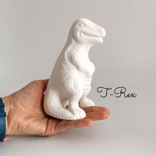 Load image into Gallery viewer, Craft Kit for Kids, Gnome Figurine, Homemade Crafts, Paint your Own, Make Your Own, Ceramic Painting, Gnome Patterns, paint kit, pottery painting, diy painting kit, ready to paint, diy craft kit, easter gnomes, super boy, t-rex, tyrannosaurus, stegosaurus, brontosaurus, a cat, boy, girl, fish, unicorn