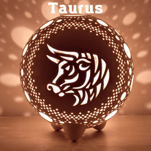 Load image into Gallery viewer, Handmade candle holder is the best astrology and horoscope gift. Candle holder is made out of ceramic and hand-carved to perfection. Ceramic candle holder will bring coziness to any room in the house. Ceramic candle holder is essential for decorating any household. Ceramic candle holder will delight new settlers.