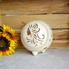 Load image into Gallery viewer, Handmade candle holder is the best astrology and horoscope gift. Candle holder is made out of ceramic and hand-carved to perfection. Ceramic candle holder will bring coziness to any room in the house. Ceramic candle holder is essential for decorating any household. Ceramic candle holder will delight new settlers.
