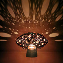 Load image into Gallery viewer, Handmade candle holder is the best wedding gift. Candle holder is made out of ceramic and hand-carved to perfection. Ceramic candle holder will bring coziness to any room in the house. Ceramic candle holder is essential for decorating any household.