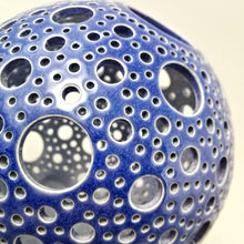 Load image into Gallery viewer, Handmade candle holder is the best wedding gift. Candle holder is made out of ceramic and hand-carved to perfection. Ceramic candle holder will bring coziness to any room in the house. Ceramic candle holder is essential for decorating any household.