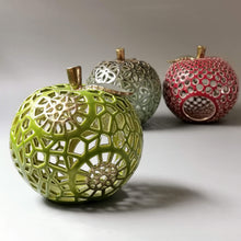 Load image into Gallery viewer, Candle Holder "Apple with Golden Leaf" - Candle holders - CozyHomeIdeas