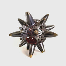 Load image into Gallery viewer, Handmade candle holder is the best wedding gift. Candle holder is made out of ceramic and hand-carved to perfection. Ceramic candle holder will bring coziness to any room in the house. Ceramic candle holder is essential for decorating any household.