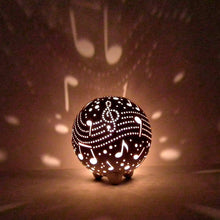 Load image into Gallery viewer, Handmade candle holder is the best wedding gift. Candle holder is made out of ceramic and hand-carved to perfection. Ceramic candle holder will bring coziness to any room in the house. Ceramic candle holder is essential for decorating any household.