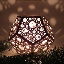 Load image into Gallery viewer, Handmade candle holder is the best wedding gift. Candle holder is made out of ceramic and hand-carved to perfection. Ceramic candle holder will bring coziness to any room in the house. Ceramic candle holder is essential for decorating any household.