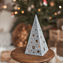 Load image into Gallery viewer, Handmade candle holder is the best wedding gift. Candle holder is made out of ceramic and hand-carved to perfection. Ceramic candle holder will bring coziness to any room in the house. Ceramic candle holder is essential for decorating any household.