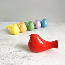 Load image into Gallery viewer, Ceramic Birds Figurines, Various Colors - Ceramic Bird Figurine - CozyHomeIdeas