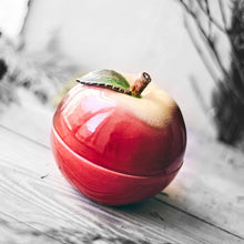 Load image into Gallery viewer, Ceramic Bowl "Apple" with Lid - Ceramic Bowl - CozyHomeIdeas