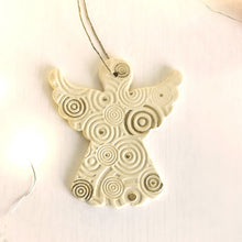 Load image into Gallery viewer, Ceramic Ornament Angel - christmas decor - CozyHomeIdeas