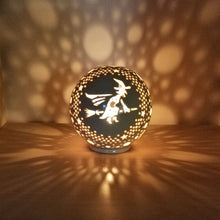 Load image into Gallery viewer, Handmade candle holder is the best wedding gift. Candle holder is made out of ceramic and hand-carved to perfection. Ceramic candle holder will bring coziness to any room in the house. Ceramic candle holder is essential for decorating any household.