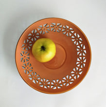 Load image into Gallery viewer, Hand - Carved Ceramic Fruit Plate - Ceramic Plate - CozyHomeIdeas