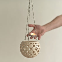 Load image into Gallery viewer, Hanging Ceramic Candle Holder / Planter - Candle holders - CozyHomeIdeas