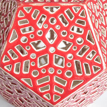 Load image into Gallery viewer, Handmade candle holder is the best Christmas gift. Candle holder is made out of ceramic and hand-carved to perfection. Ceramic candle holder will bring coziness to any room decor. Ceramic candle holder is essential for decorating any household.