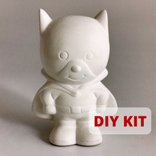 Load image into Gallery viewer, Craft Kit for Kids, Gnome Figurine, Homemade Crafts, Paint your Own, Make Your Own, Ceramic Painting, Gnome Patterns, paint kit, pottery painting, diy painting kit, ready to paint, diy craft kit, easter gnomes, super boy, t-rex, tyrannosaurus, stegosaurus, brontosaurus, a cat, boy, girl, fish, unicorn