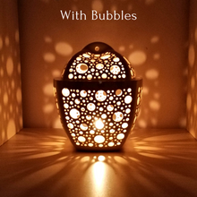 Load image into Gallery viewer, Handmade candle holder is the best wedding gift. Candle holder is made out of ceramic and hand-carved to perfection. Ceramic candle holder will bring coziness to any room in the house. Ceramic candle holder is essential for decorating any household.