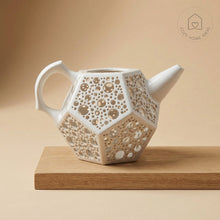 Load image into Gallery viewer, Dodecahedron Teapot Candle Holder - Candle holders - CozyHomeIdeas

