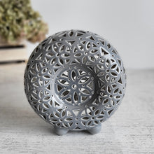 Load image into Gallery viewer, Ceramic candle holder unique home decor. Tea light holder perfect as a birthday gift for wife or husband.
