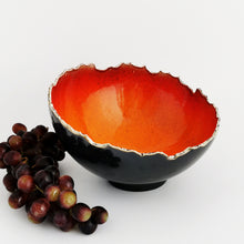 Load image into Gallery viewer, Order this ceramic bowl for your own home or buy them as a gift! Bright color on this ceramic bowl bring a warm vibe to your kitchen, dining room, or terrace. This ceramic bowl makes a wonderful gift idea for a wedding, engagement, or housewarming!
