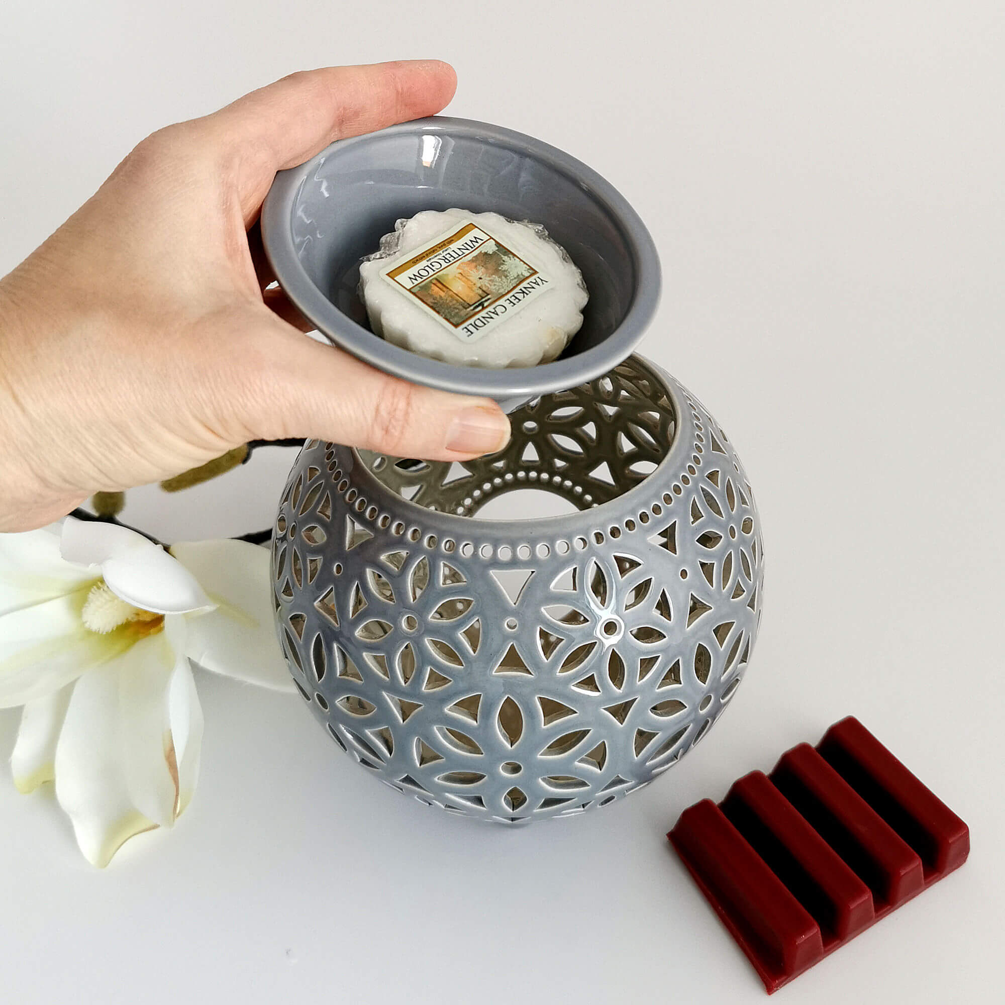 Wax Melt Warmer - Candle Holder, Various Cut-Out – CozyHomeIdeas