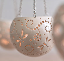 Load image into Gallery viewer, Handmade candle holder is the best wedding gift. Candle holder is made out of ceramic and hand-carved to perfection. Ceramic candle holder will bring coziness to any room in the house. Ceramic candle holder is essential for decorating any household. 
