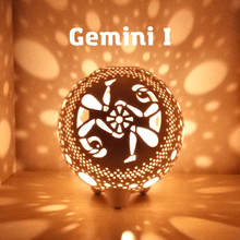 Load image into Gallery viewer, Handmade candle holder is the best astrology and horoscope gift. Candle holder is made out of ceramic and hand-carved to perfection. Ceramic candle holder will bring coziness to any room in the house. Ceramic candle holder is essential for decorating any household. Ceramic candle holder will delight new settlers.
