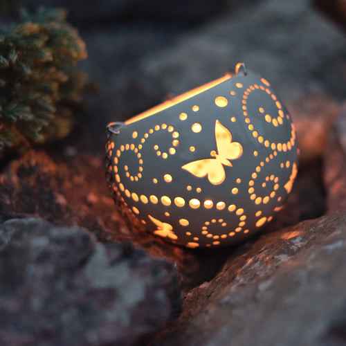 Handmade candle holder is the best wedding gift. Candle holder is made out of ceramic and hand-carved to perfection. Ceramic candle holder will bring coziness to any room in the house. Ceramic candle holder is essential for decorating any household. 