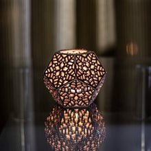 Load image into Gallery viewer, Candle Holder &quot;Red Dodecahedron&quot;
