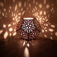 Load image into Gallery viewer, Candle Holder &quot;Red Dodecahedron&quot;
