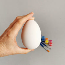Load image into Gallery viewer, Blank Ceramic Egg for Decorating -ceramic for decorating - CozyHomeIdeas
