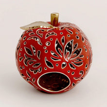 Load image into Gallery viewer, Candle Holder "Apple with Golden Leaf" - Candle holders - CozyHomeIdeas
