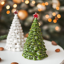 Load image into Gallery viewer, Candle Holder "Christmas Tree with Star" - Candle holders - CozyHomeIdeas
