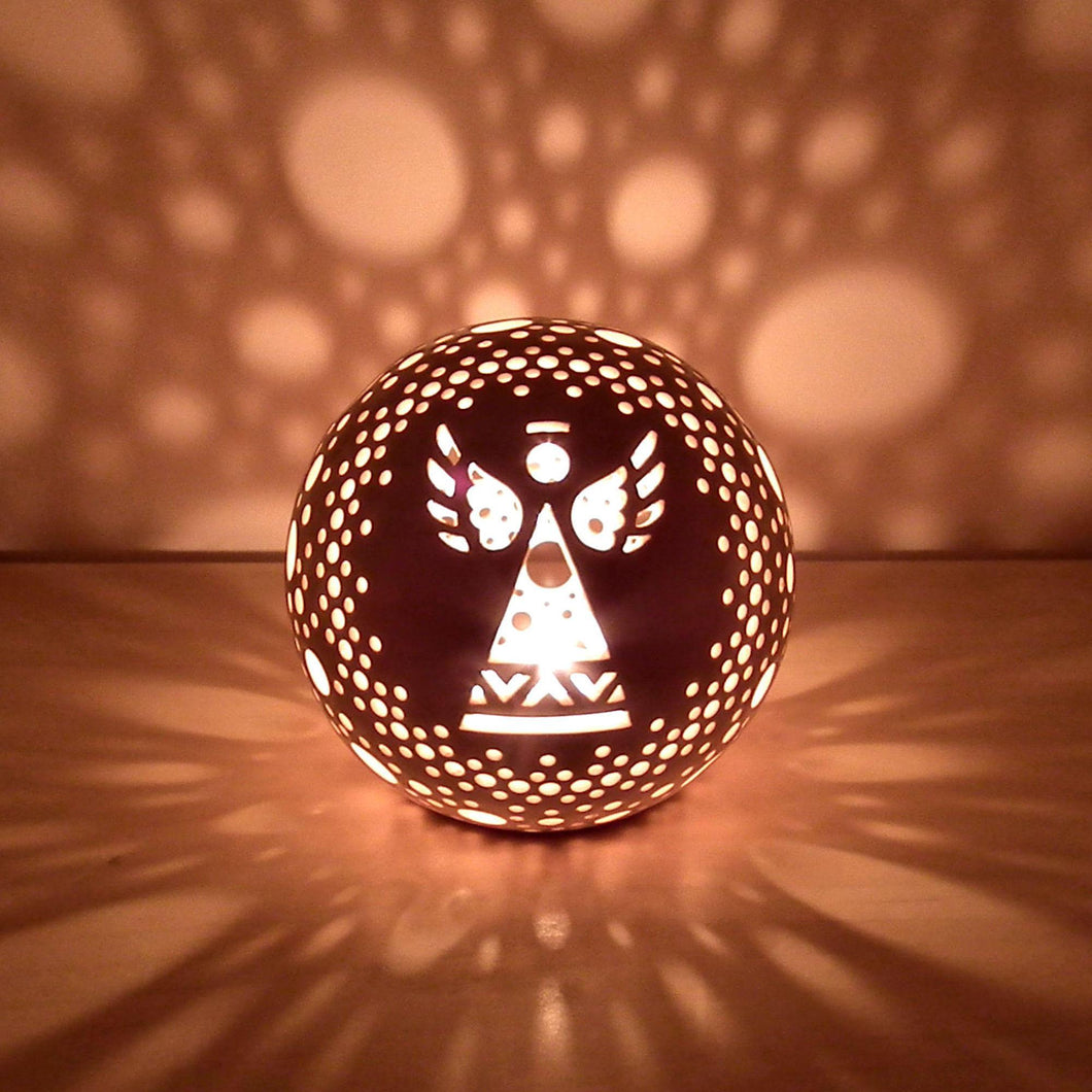 Handmade candle holder is the best wedding gift. Candle holder is made out of ceramic and hand-carved to perfection. Ceramic candle holder will bring coziness to any room in the house. Ceramic candle holder is essential for decorating any household. 