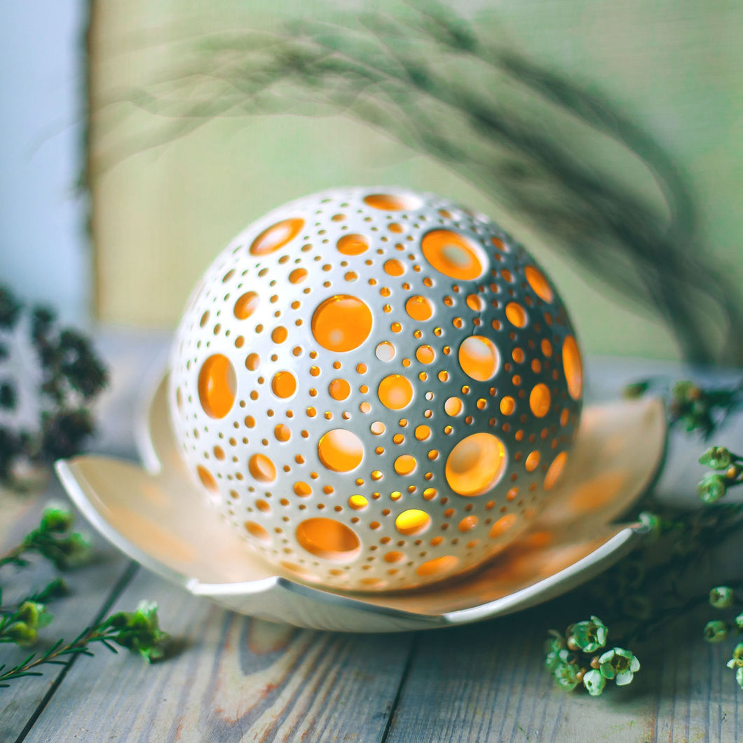 Handmade candle holder is the best wedding gift. Candle holder is made out of ceramic and hand-carved to perfection. Ceramic candle holder will bring coziness to any room in the house. Ceramic candle holder is essential for decorating any household. 