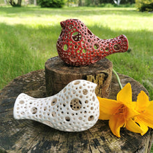 Load image into Gallery viewer, Ceramic Bird Cake Toppers – Set of 2 - Cake Toppers - CozyHomeIdeas
