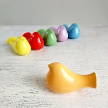 Load image into Gallery viewer, Ceramic Birds Figurines, Various Colors - Ceramic Bird Figurine - CozyHomeIdeas
