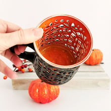 Load image into Gallery viewer, Ceramic Candle Holder with Handle - Candle holders - CozyHomeIdeas
