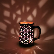 Load image into Gallery viewer, Ceramic Candle Holder with Handle - Candle holders - CozyHomeIdeas

