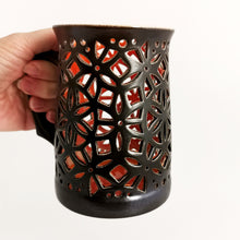 Load image into Gallery viewer, Ceramic Candle Holder with Handle - Candle holders - CozyHomeIdeas
